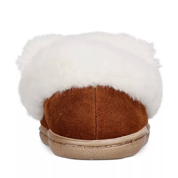 CHARTER CLUB DORENDA Women's Moccasin Flat Loafers Slippers Caramel Size 5 M - Picture 4 of 4